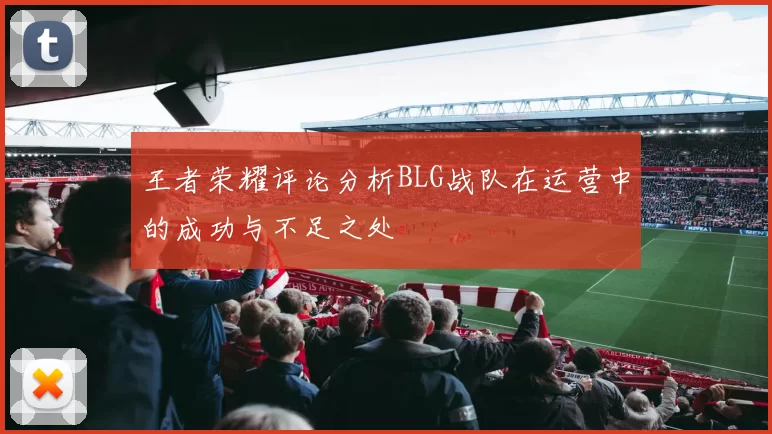 王者荣耀评论分析BLG战队在运营中的成功与不足之处